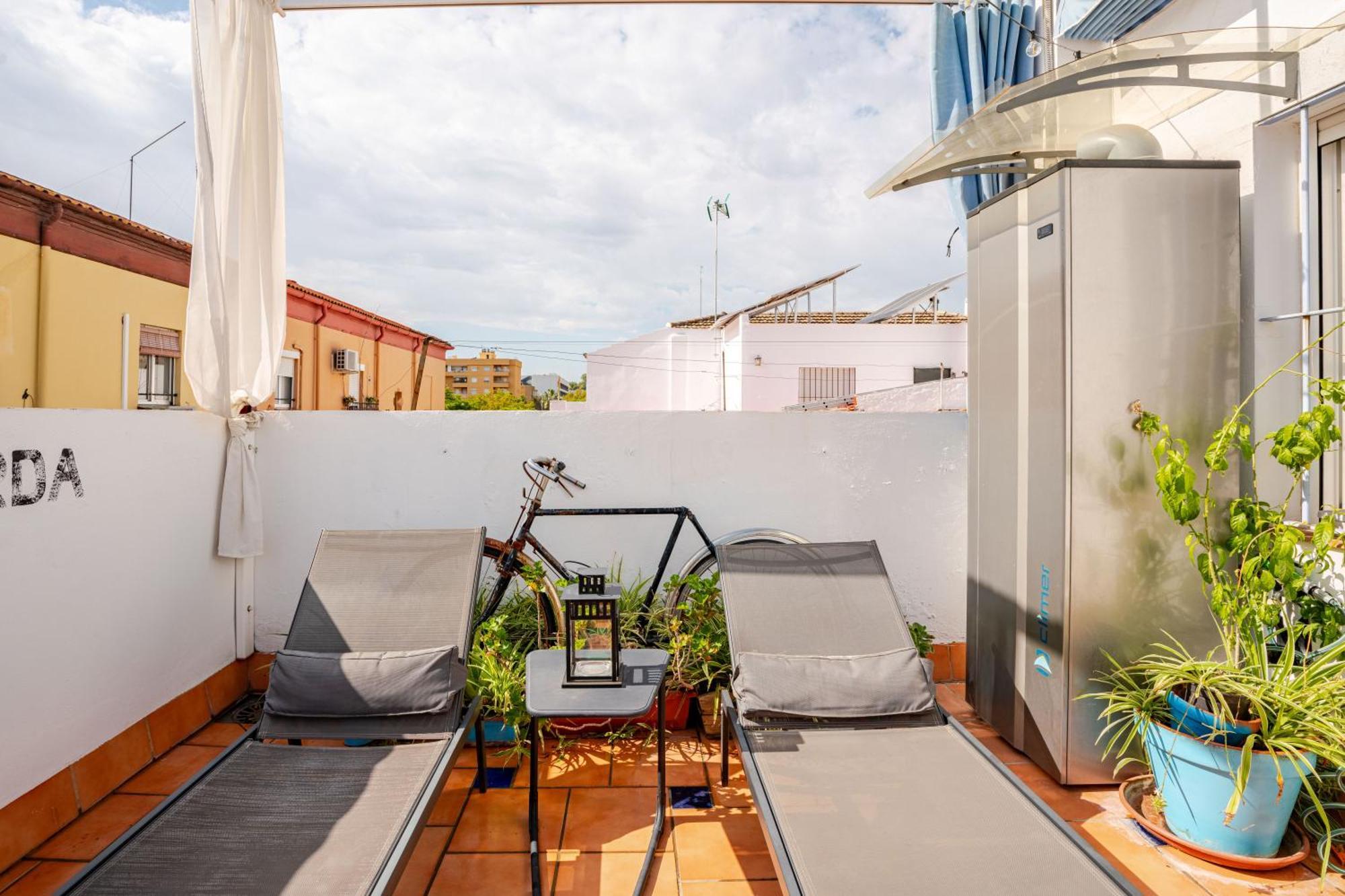 דירות סביליה Atico La Azotea Con Terraza Privada מראה חיצוני תמונה