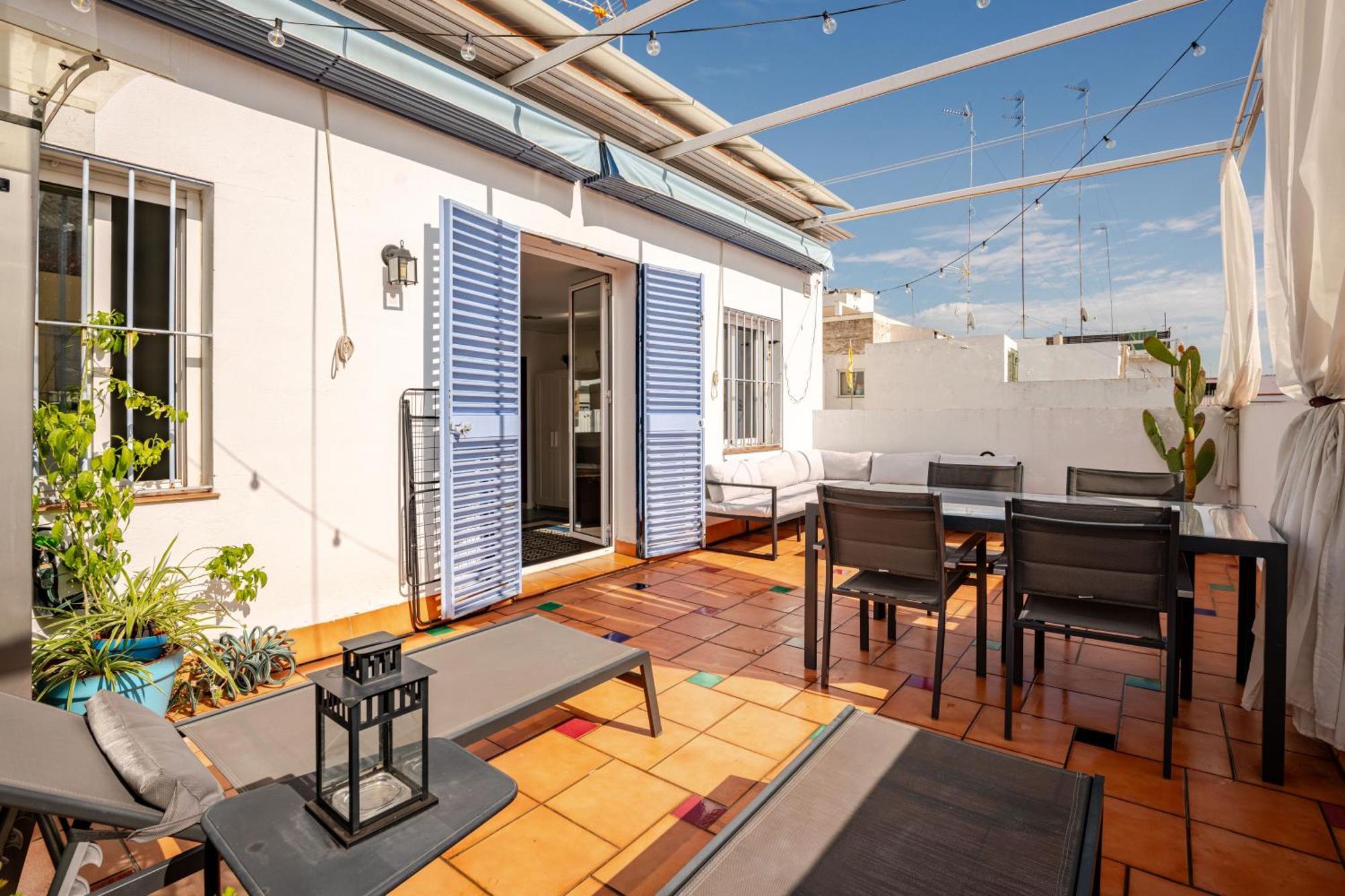 דירות סביליה Atico La Azotea Con Terraza Privada מראה חיצוני תמונה