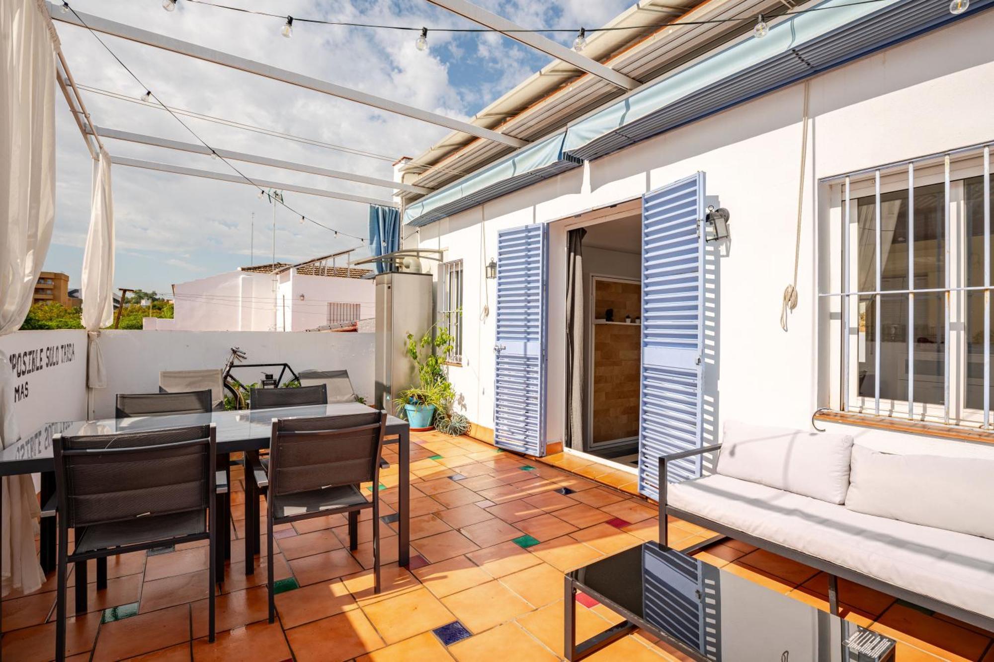 דירות סביליה Atico La Azotea Con Terraza Privada מראה חיצוני תמונה